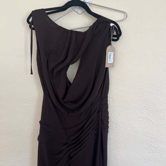 NWT Meshki Oria Chiffon Maxi Dress - Picture 3 of 4